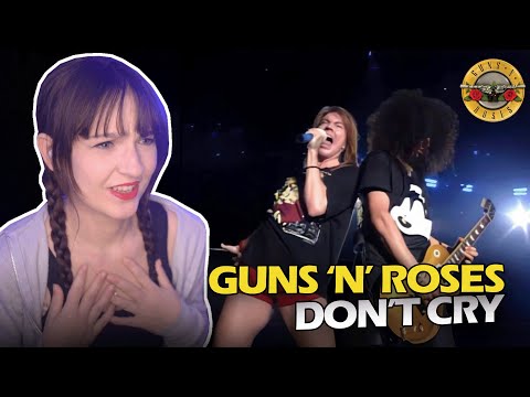 Guns N' Roses - Don't Cry (Tokyo 1992) | First Time Reaction - YouTube