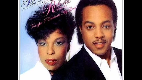 Peabo Bryson & Roberta Flack - Tonight I Celebrate My Love  (HQsound)