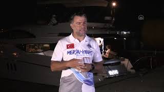 Milli Sporcu Emre Sevenin Mersinden Kktcye Yüzüşü Başladı Resimi