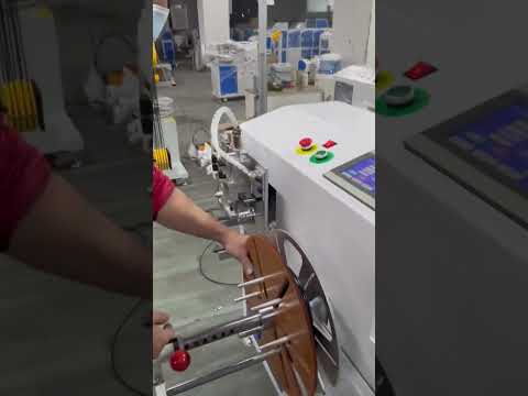 Multi-Functional Wire Coiling Machine with Metering, Sorting, Cutting, Winding & Tying