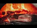 Tomahawk Steak & Potatoes in Pizza Oven (Long)