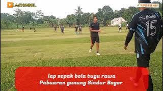 LAPANGAN SEPAK BOLA TUGU RAWA PABUARAN KEC GUNUNG SINDUR KAB BOGOR.2023 #lapangan #vlog #olahraga