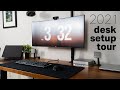 My NEW PRODUCTIVITY 2021 Desk Setup! (M1 Mac Mini and iPad Pro) | Full Tour