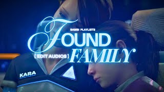 Found Family Edit Audios bc blood isn't what makes a family ( ⊱ Timestamps!! ۫ ׅ ✧)