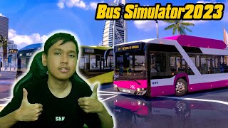 THE CITY IS DETAILED TOO!!! - BUS SIMULATOR 2023 (Android) screenshot 4