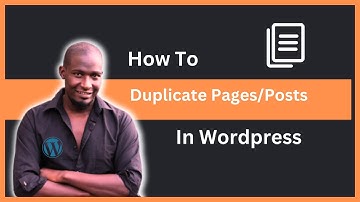 How To Duplicate Pages And Posts In Wordpress