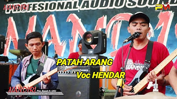 PATAH ARANG || HENDAR | LIVE MANDIRI MUSIC