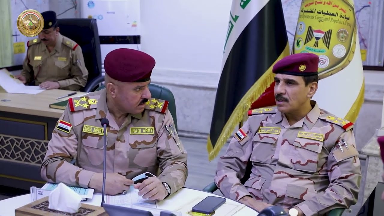 رئيس أركان الجيش ونائب قائد العمليات المشتركة يحضران موتمراً أمنياًموسعاً في قيادة العمليات المشتركة