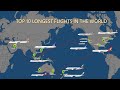 Top 10 Longest Flights In The World (2020)