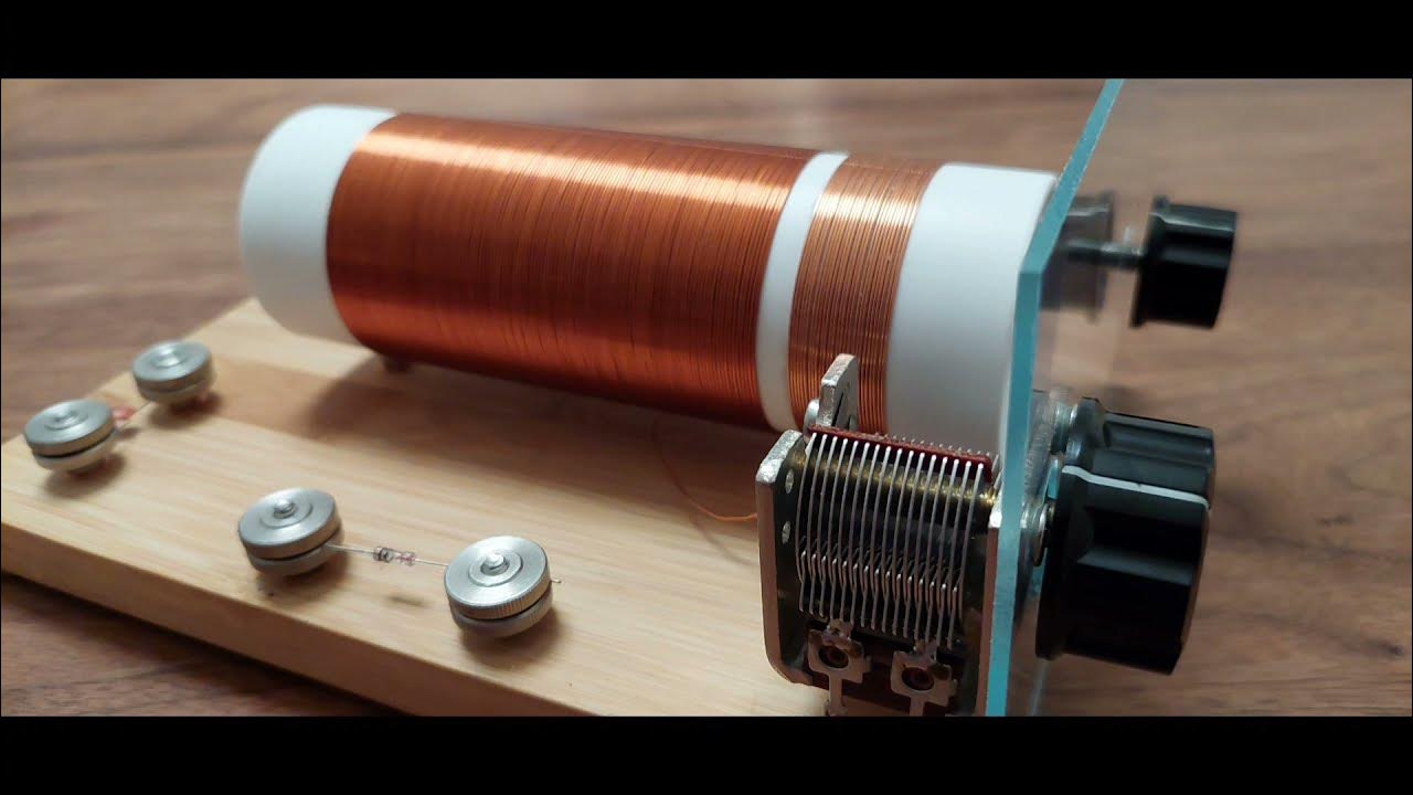 Make a Crystal Radio Receiver Part 2 Making and Building the Scout