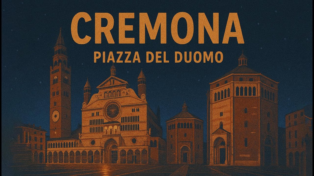 Cremona, Piazza del Duomo - Dji Mini 3 Pro - 4K