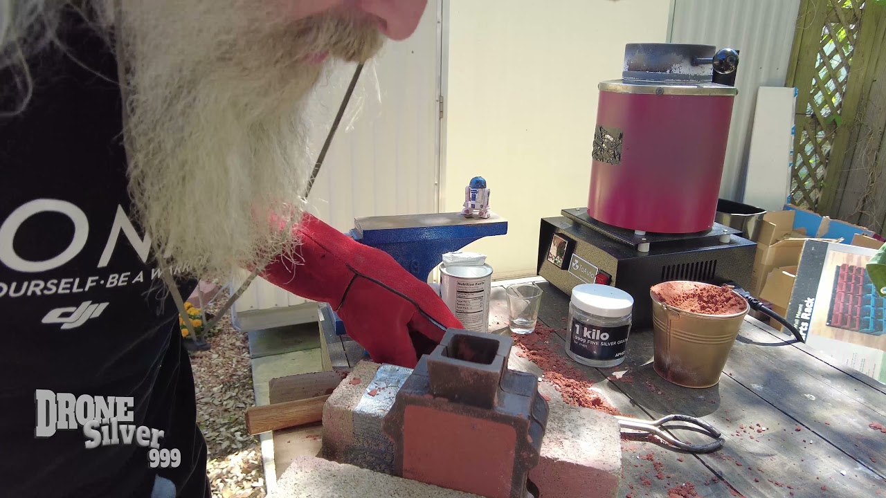 Jack Silver Casting .999 Fine Silver Arrowhead!