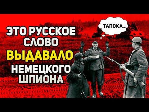 Какое русское слово помогало вычислить противника во время ВОВ?