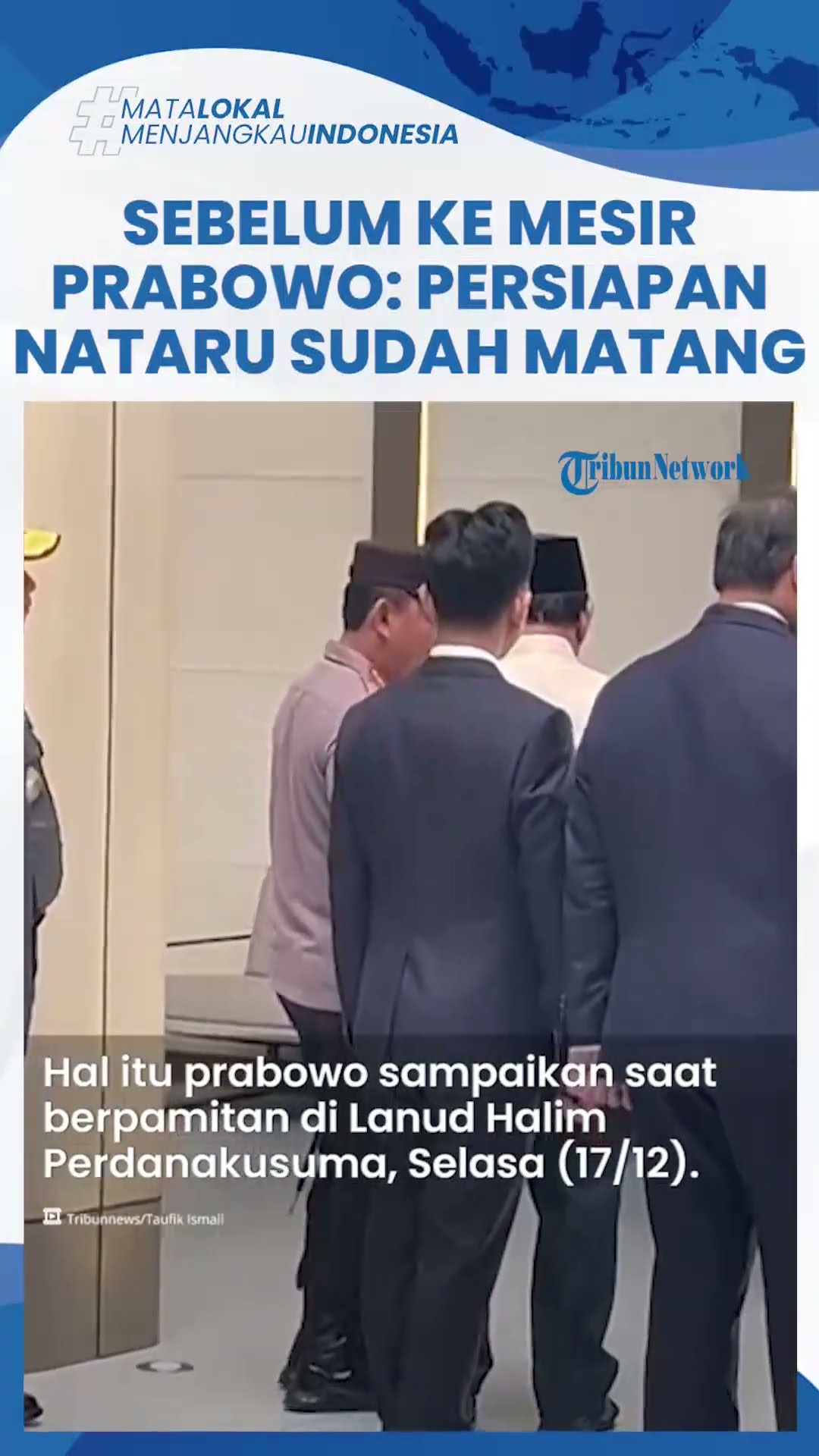 Prabowo Pamitan Kunker ke Mesir, Sebut Persiapan Natal-Tahun Baru Sudah Matang: Semuanya akan Lancar
