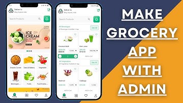 How to make grocery app || create grocery delivery app || Make Multi Vendor Grocery App with vendor