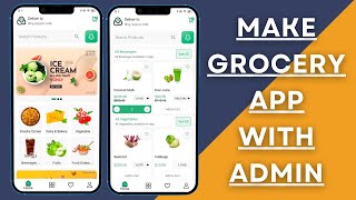 How to make grocery app || create grocery delivery app || Make Multi Vendor Grocery App with vendor screenshot 5