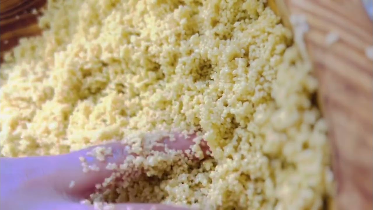 كسكسي بالبصلة بالطريقة الليبيه الطرابلسيه