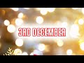 Rex’s Christmas Countdown | December 3rd 2024
