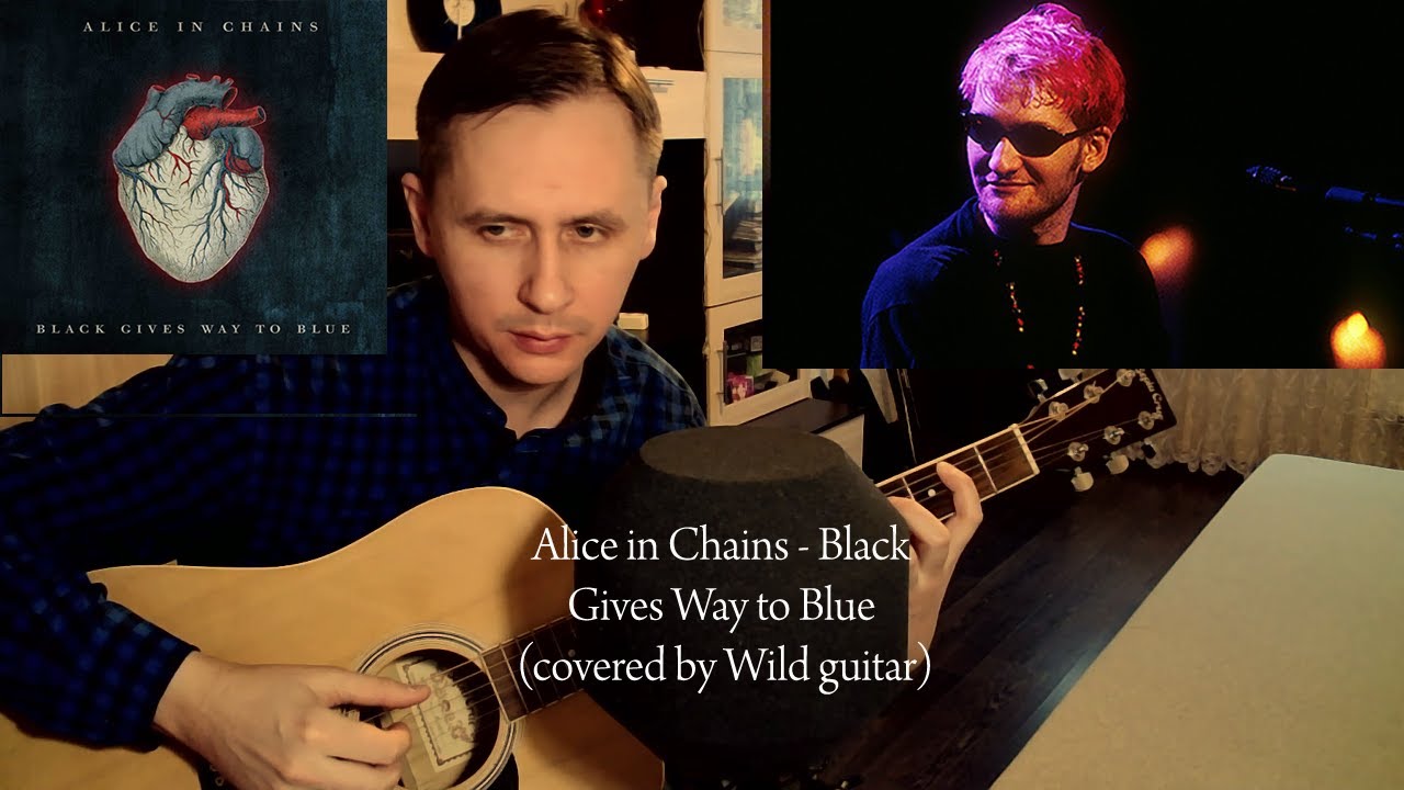 Alice in Chains - Black Gives Way to Blue (covered by Wild guitar)