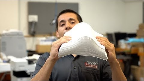 How to Remove Static Charge from Paper Ream