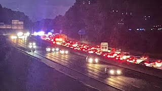 NCDOT: Crash closes multiple lanes on I-77 in west Charlotte