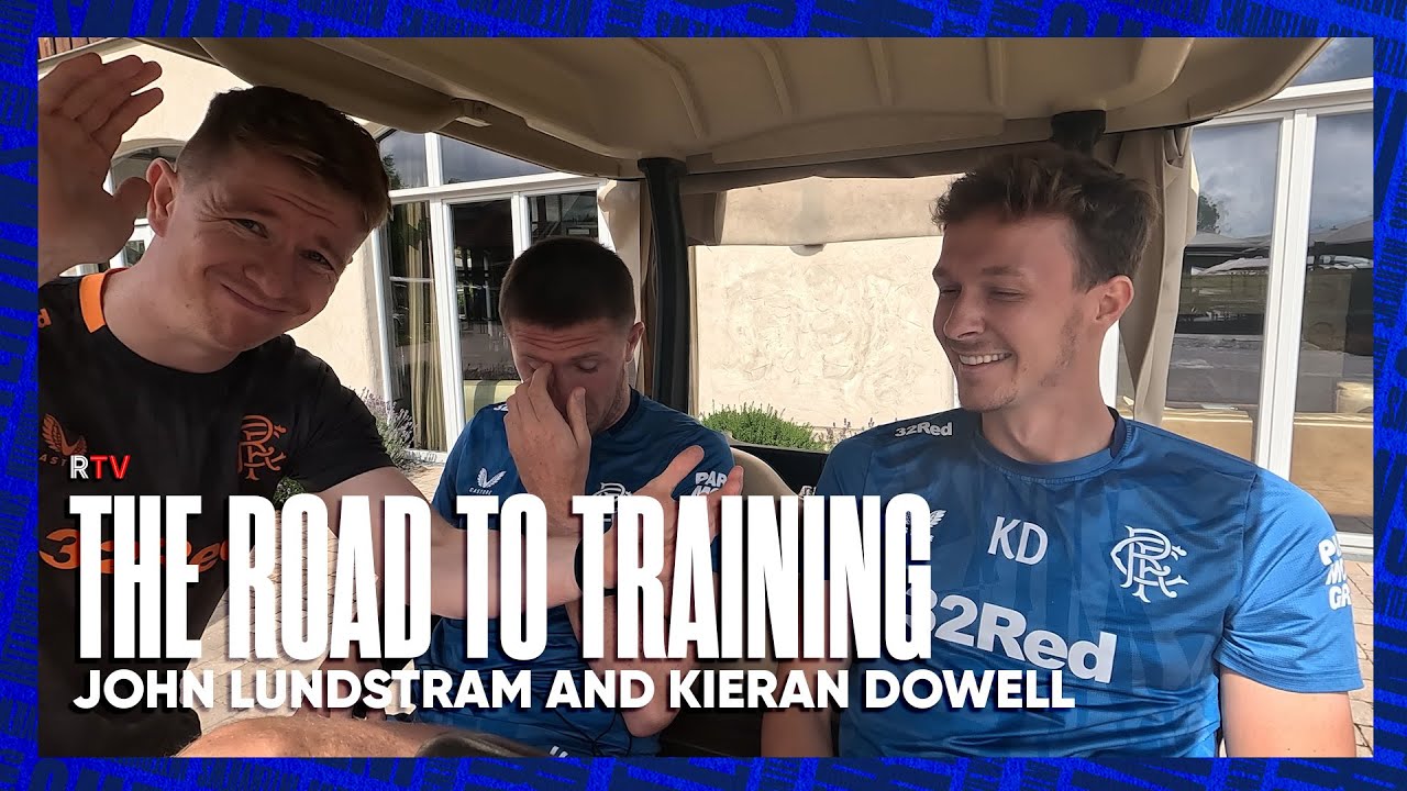 The Road to Training | John Lundstram and Kieran Dowell