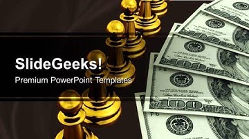 chess and money finance powerpoint templates and powerpoint themes 0912 pptx
