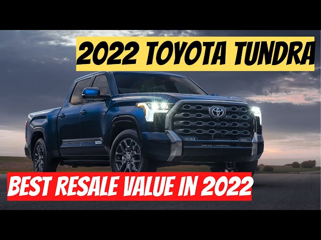 Toyota Cars with the Best Resale Value