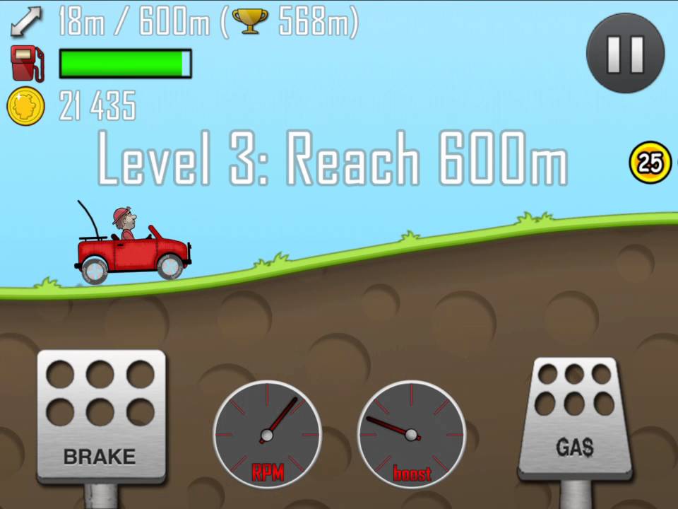 Hill Climb racing episode #1