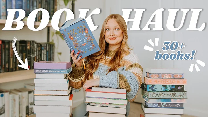 BIG BOOK HAUL \\ 30+ books ✨ special editons, romantasy, fantasy, mystery, thriller, romance & more!