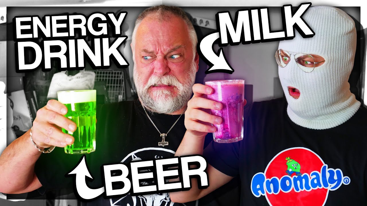 MAKING DISGUSTING ENERGY DRINKS (GONE WRONG)