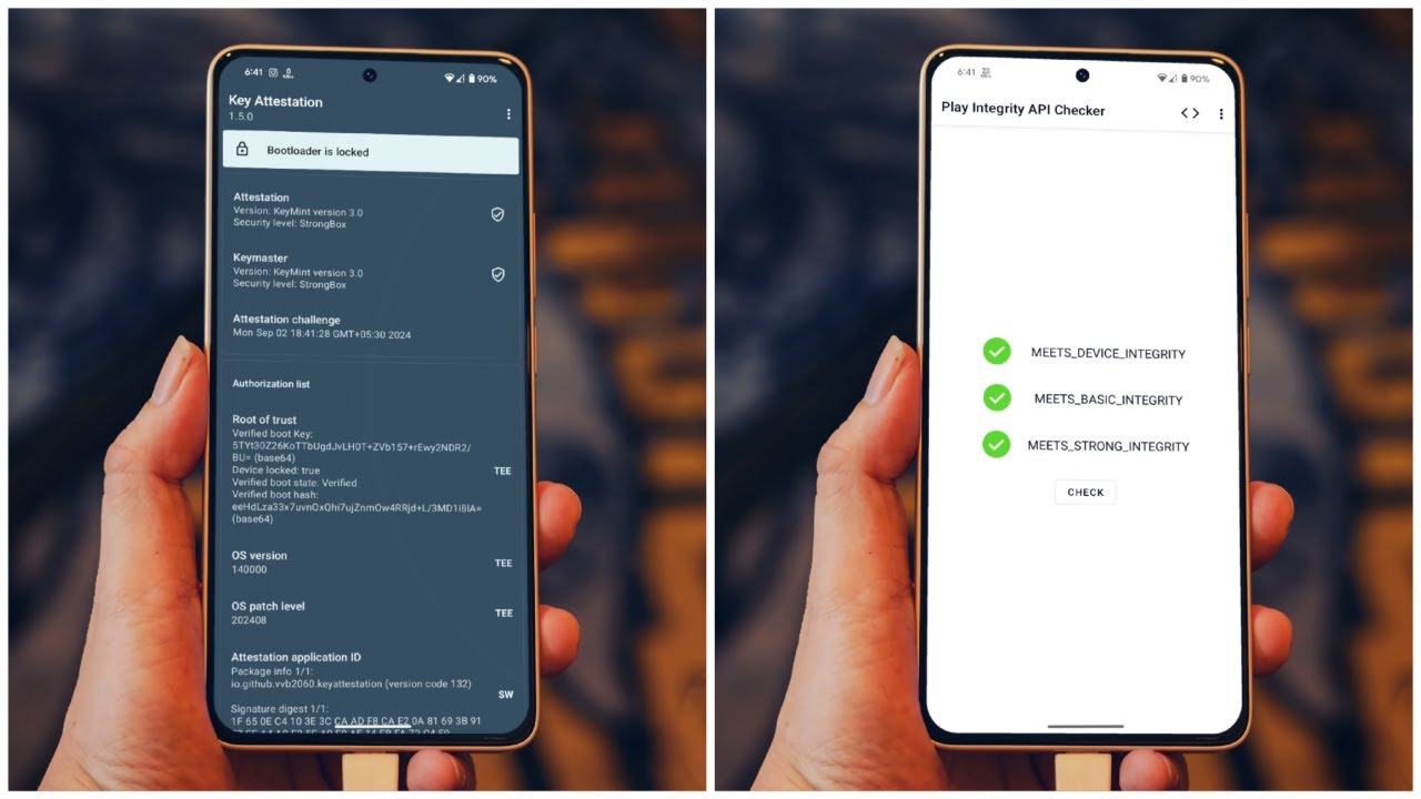 Strong Play Integrity Pass? Bootloader Locked in a Custom ROM? ft ...