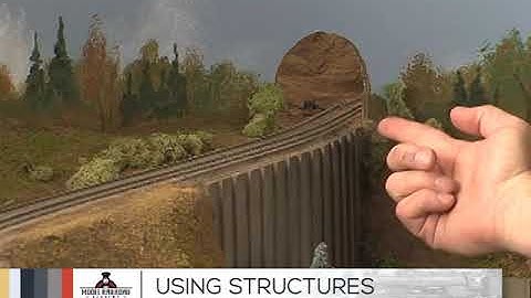 Hide a Hole in Your Model Railroad Backdrop