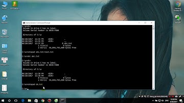 ẩn file bất kì vào  trong file txt bằng cmd