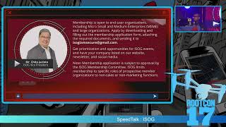 ISOG Membership - Speedtalk from ISOG