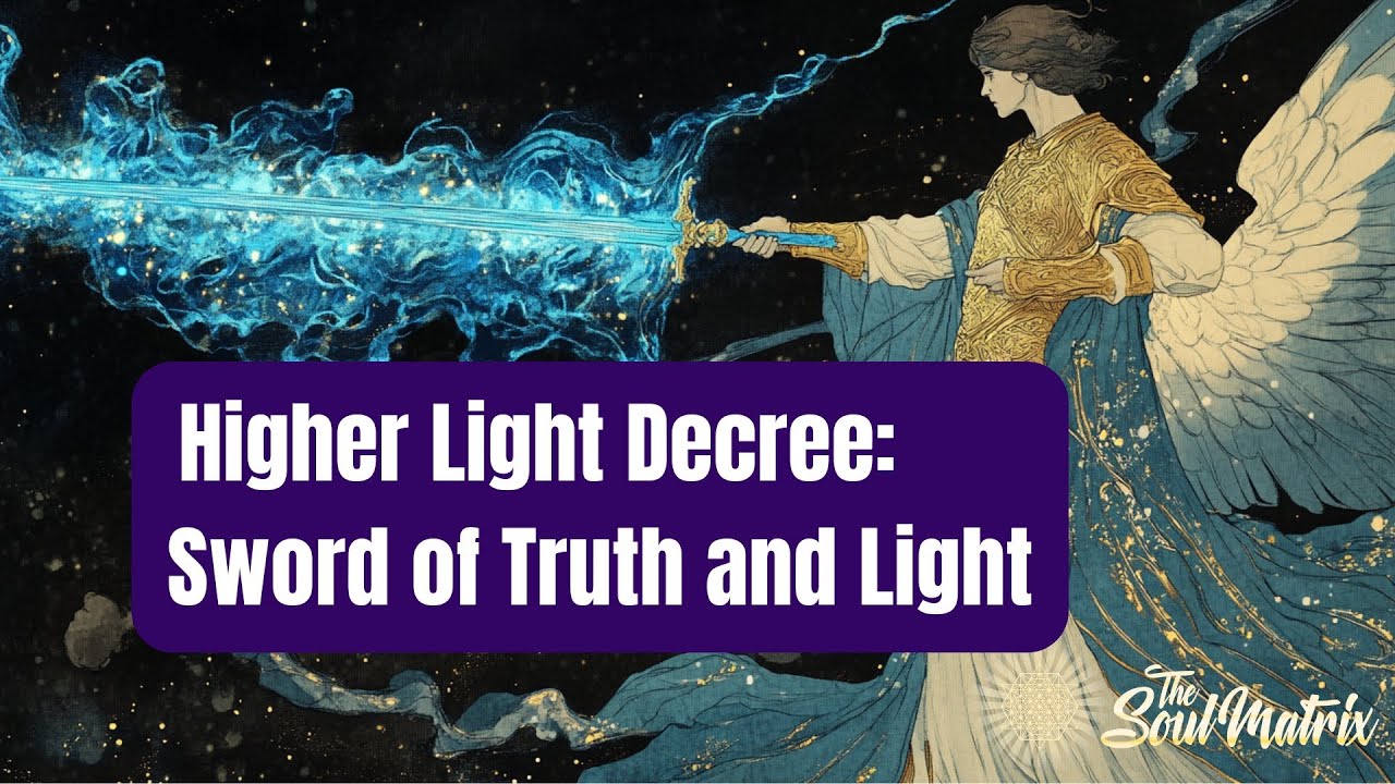 Higher Light Decree: Angelic Sword of Truth and Light - YouTube