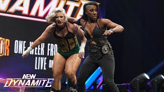 Toni Storm & Alex Windsor Challenge Athena & Mercedes Moné For Glasgow Aew Dynamite, 81325