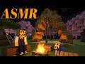 【睡眠導入/寝落ち用/チル用/作業用】マイクラ焚き火ASMR配信 ASMR Minecraft Cozy Stream【chill/sleep/study】