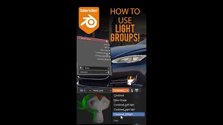 How to use Blender Light groups (New Feature in 3.2)