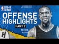 Kevin Durant BEST Offense Warriors Highlights from 2018-19 NBA Season! MVP Mode (Part 2)