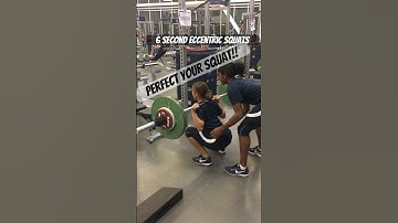 Learn To Squat With These! 6 Second Eccentric Squats