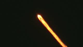 SpaceX launch of Falcon 9 rocket creates fiery sight over SoCal