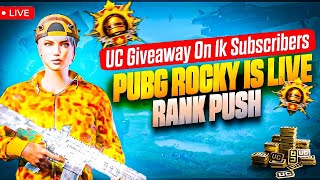 Playing 2vs4 Full Tafreeh live stream | UC Giveaway | PUBG ROCKY 0.2 | Pubg mobile