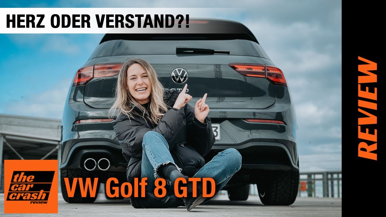 VW Golf 8 GTD im Test (2021) Herz oder Verstand?! ♥️🧐 Fahrbericht, Review, Reichweite
