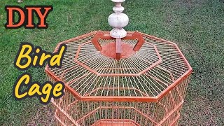 Make your own bird cage at home