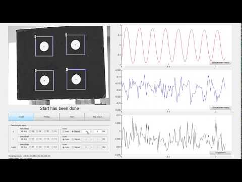 Real-time vision-based displacement