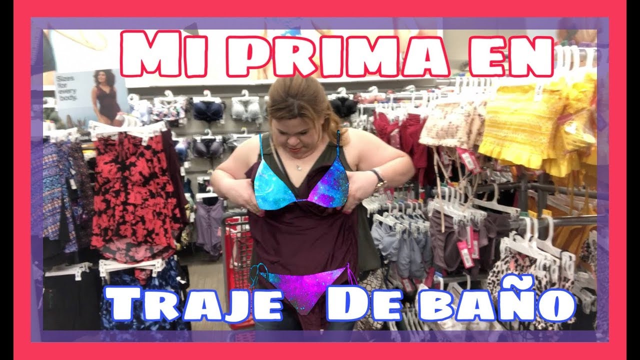 Mi prima en traje de Baño- Vlog #127 - YouTube
