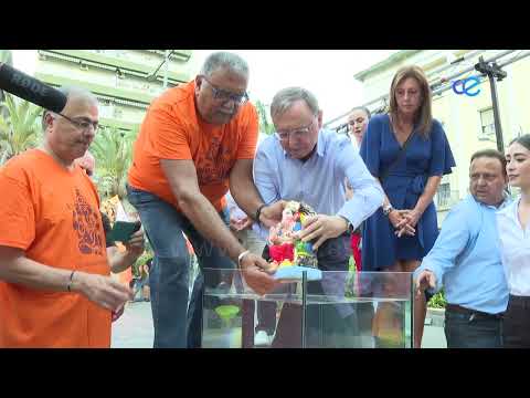 Ganesh se diluye en el agua para llegar a los rincones de los hogares hindúes de Ceuta