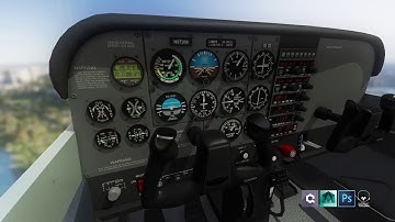Cessna 172 Cockpit 3D Model
