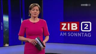 ZIB2 am Sonntag 19.2.2023 Intro-Panne